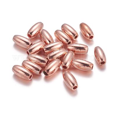 Латунные бусины&nbsp;KK-P124-07RG-RS-1