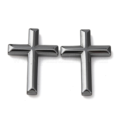 Магнитные гематит синтетические подвески&nbsp;G-H001-53-1