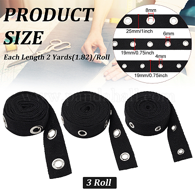 6 ярд 3-х стилей хлопчатобумажных лент с узором «елочка»&nbsp;DIY-BC0012-22B-1