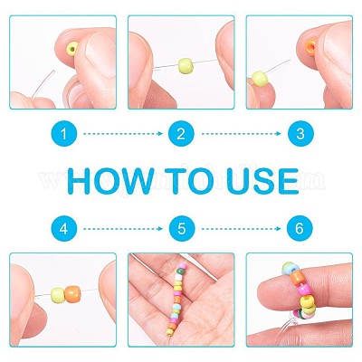 24 цветные стеклянные бусины&nbsp;SEED-YW0001-01-4mm-1