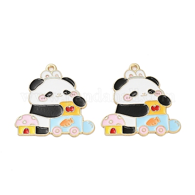 Подвески из эмали и сплава&nbsp;ENAM-G229-03G-06-1