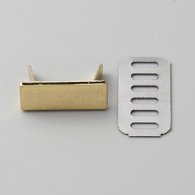 Декоративные застежки для сумок из цинкового сплава&nbsp;PURS-WH0005-18LG-1