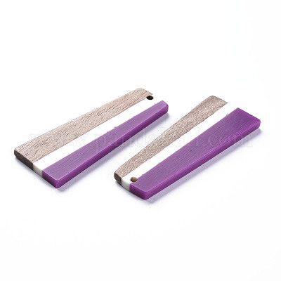 Подвески из смолы и ореха&nbsp;X-RESI-S389-073A-A08-1