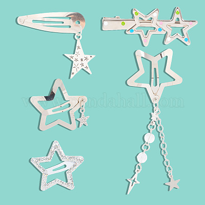 10 шт. заколки для волос из железного сплава&nbsp;PHAR-CP0001-25-1