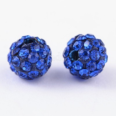 Pave disco бусины&nbsp;RB-Q195-14mm-206-1