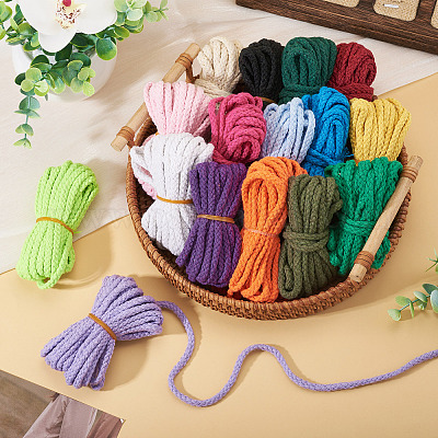 80м 16-х видов хлопковый плетеный шнур&nbsp;OCOR-TA0003-20-1