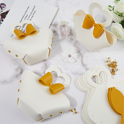 Наборы для самостоятельного изготовления кошелька в форме сердца из искусственной кожи&nbsp;PURS-WH20005-04B-1