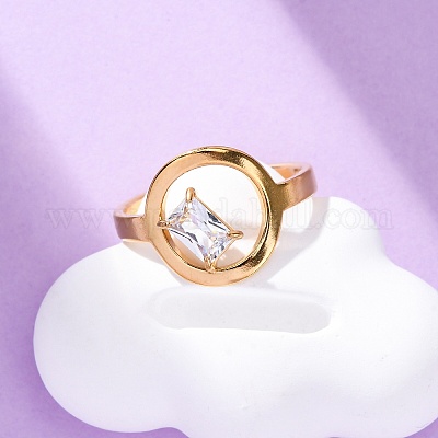 Регулируемые манжеты из нержавеющей стали 304 для женщин&nbsp;LS-RJEW-B126-06G-02-1