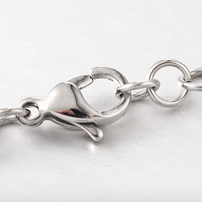 Многоярусные ожерелья из нержавеющей стали 304 NJEW-JN01356-1