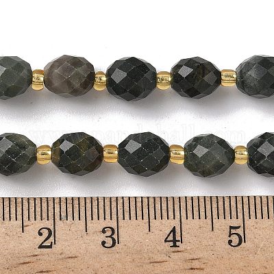 Натуральный зеленый деревянный кружевной камень бусины пряди&nbsp;G-F809-A30-01-1