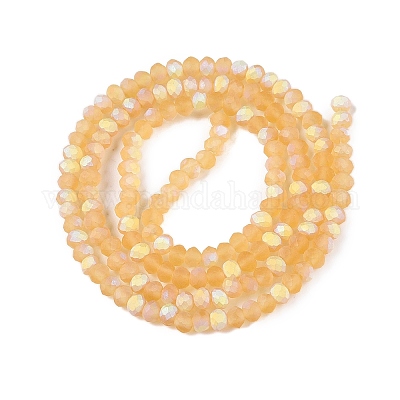 Прозрачные стеклянные бусины&nbsp;LS-EGLA-A044-T2mm-MB03-1