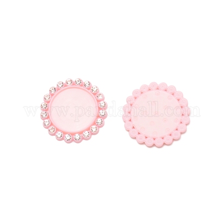 Пластиковые оправы кабошон&nbsp;KY-WH0096-39B-1