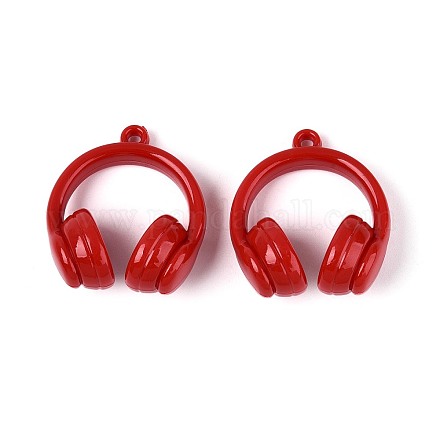 Непрозрачные акриловые подвески&nbsp;SACR-T035-23B-1