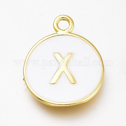 Латунь эмаль подвески&nbsp;KK-H103-01X-G-1