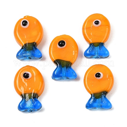 Бусины лэмпворк LAMP-TAC0007-01G-1