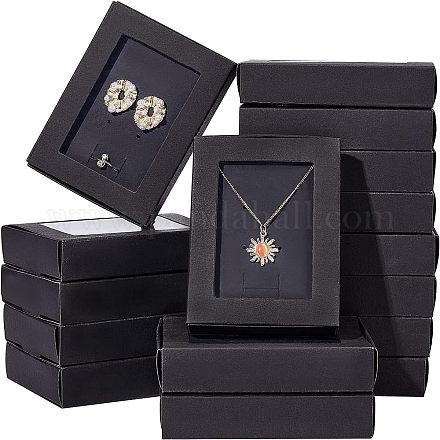 Картонная коробка с окном&nbsp;LS-CON-WH0086-022A-1