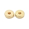 CCB Plastic Spacer Beads, Disc, Golden, 8x2.5mm, Hole: 2mm