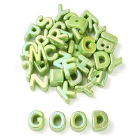 УФ-покрытие радужными переливающимися акриловыми бусинами&nbsp;OACR-C012-01F-1