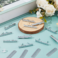 16 шт. Декоративные пряжки для железных сумок&nbsp;IFIN-FH0011-96A-P