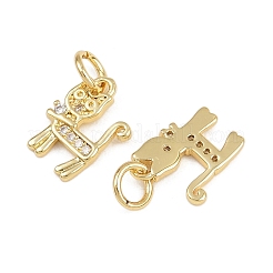 Латунные микро проложить кубического циркония подвески&nbsp;KK-A269-63G