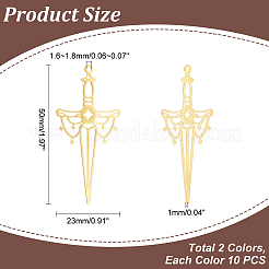 20 шт. 2 цвета&nbsp;STAS-UN0051-35