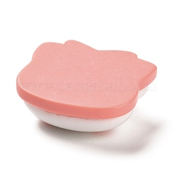 Кабошоны из непрозрачной смолы на тему животных&nbsp;RESI-E048-01F