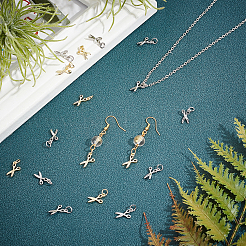 Латунные микропаве прозрачные кубические циркониевые подвески&nbsp;KK-PH0001-52