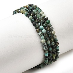 Бусы натуральная африканская бирюза (яшма)&nbsp;G-H336-A06-04