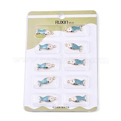 Латунь с эмалевыми подвесками&nbsp;KK-T073-38G