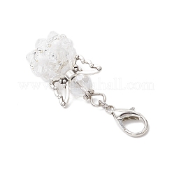 Стеклянные подвески в виде ангела&nbsp;HJEW-MZ00215-03