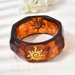 Браслеты из смолы для женщин&nbsp;BJEW-B167-01A