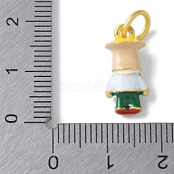 Латунь эмаль подвески&nbsp;KK-D350-01A