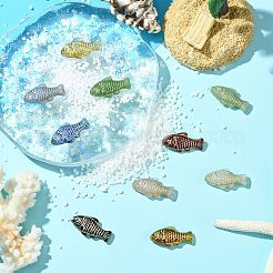 10шт 10 цвета бусины лэмпворк ручной работы&nbsp;LAMP-CJ0002-66