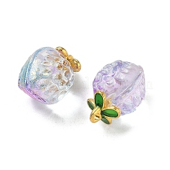 Прозрачные стеклянные подвески&nbsp;GLAA-P072-03G-11