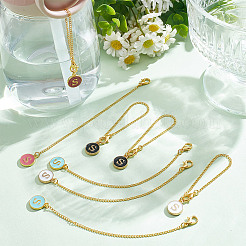 Подвесные украшения из сплава эмали&nbsp;HJEW-AB00688