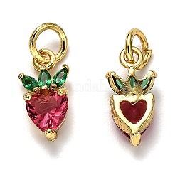 Латунные микро проложить кубического циркония подвески&nbsp;X-ZIRC-H119-06G