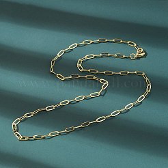 Колье из медной скрепки&nbsp;NJEW-A042-17G-02