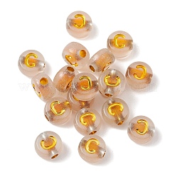 Светящиеся прозрачные акриловые бусины&nbsp;OACR-P037-01B-C