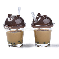 Имитация пузырькового чая из смолы подвески&nbsp;LS-RESI-S401-01B