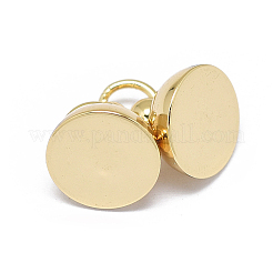 Стойка металлизированный латунь магнитные застежки&nbsp;KK-F801-07A-LG