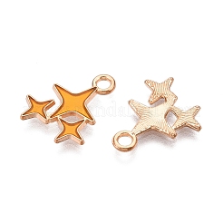 Подвески из эмали и сплава&nbsp;ENAM-T020-38A-RS