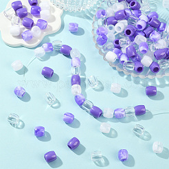 120 шт. 4 стиля бусины из АБС-пластика с имитацией жемчуга европейские&nbsp;FIND-SC0019-27A