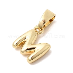 Латунные подвески в виде букв&nbsp;KK-G554-22G-M