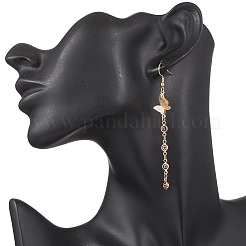 Комплекты из серег и ожерелий ручной работы с элементами лэмпворка от сглаза и латунной фурнитурой&nbsp;SJEW-JS01350-01