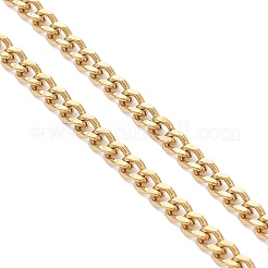 Изготовление браслета из цепей панцирного плетения из нержавеющей стали 304 толщиной 3 мм&nbsp;AJEW-JB01464-02