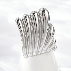 Кольца-манжеты из нержавеющей стали 304&nbsp;RJEW-D306-10P