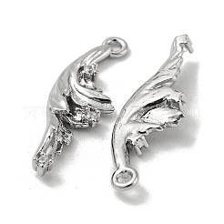 Латунные микропаве прозрачные подвески с фианитом&nbsp;KK-H460-27P