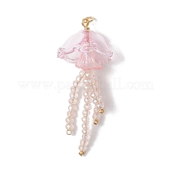 Стекло с большими акриловыми подвесками&nbsp;PALLOY-JF04982