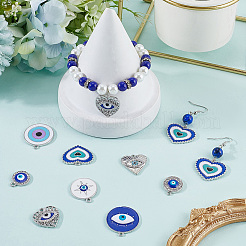 32шт 8 стиля подвески из сплава с эмалью&nbsp;ENAM-SC0006-67