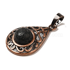 Кулоны из натуральной лавы&nbsp;G-H065-02R-09